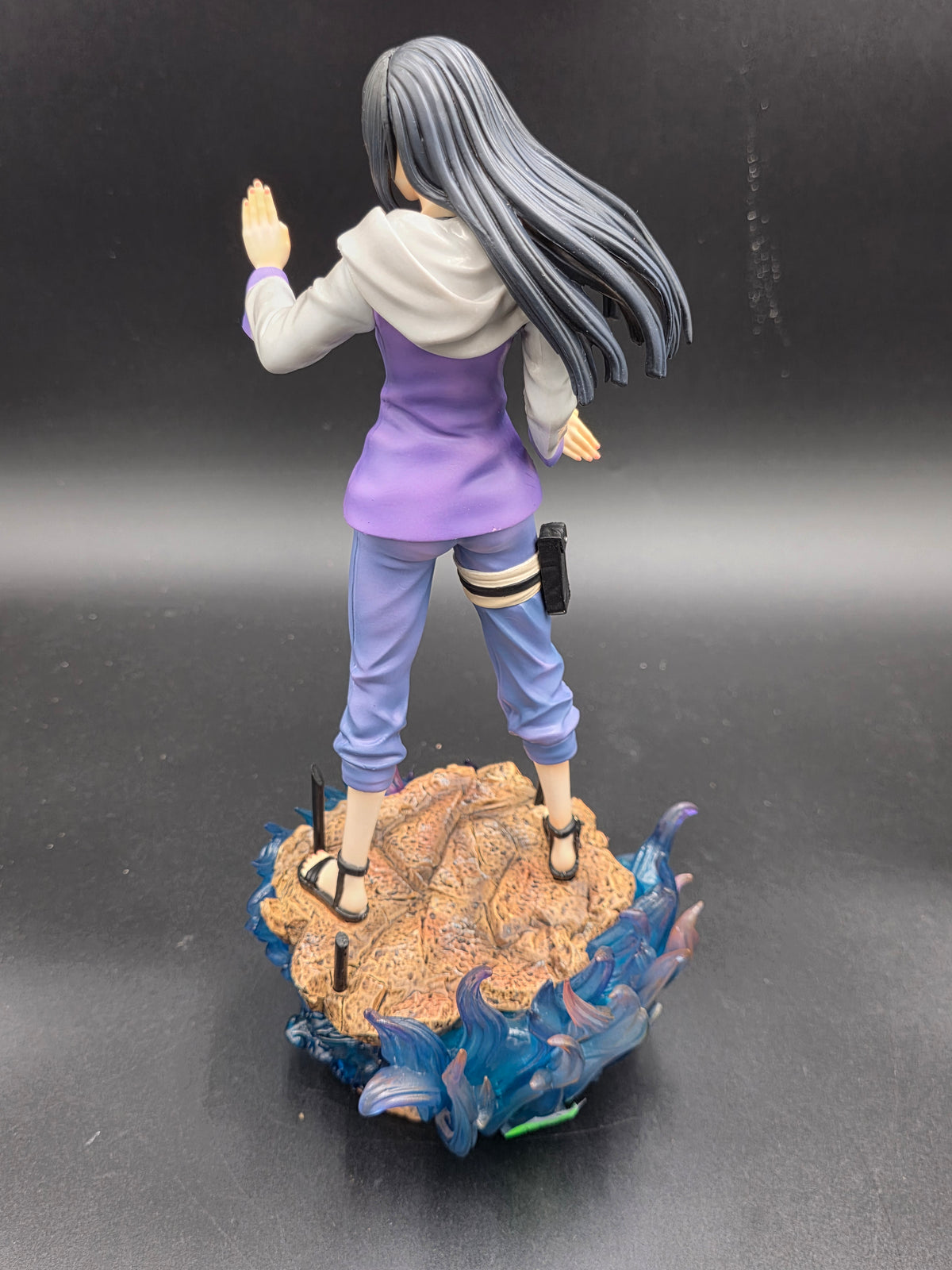 Naruto Shippuden Hinata Hyuga Gentle Step Twin Lion Fists Battle Diorama Statue