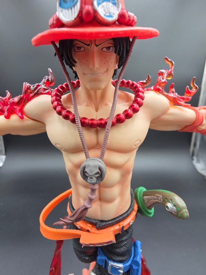 Portgas D. Ace - "Fire Fist"-( TikTok: ) Flame Commander Battle Statue