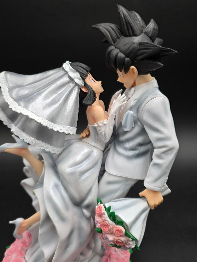 Son Goku and Chi-Chi Wedding Statue - ( Tiktok : ) Eternal Union Wedding Statue