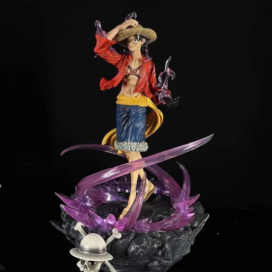 41cm One Piece HB Luffy Figure with LED