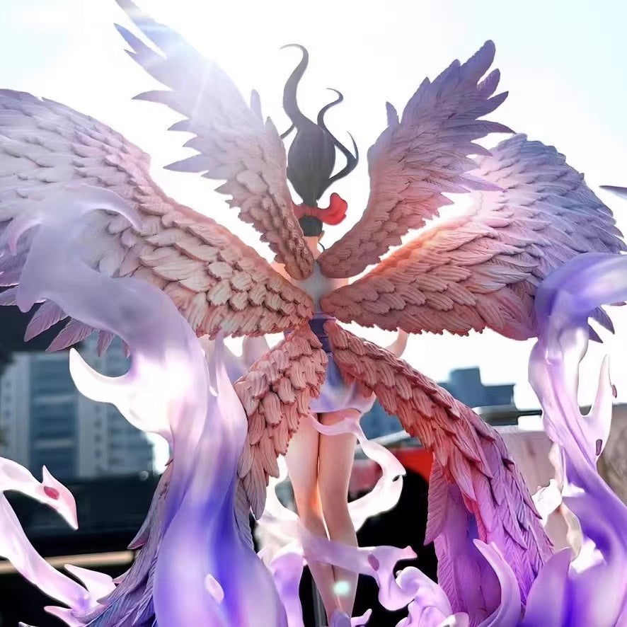 One Piece Nico Robin Figure-Six-Winged Angel's Statue - ( Tiktok ) : Celestial Bloom Winged Goddess