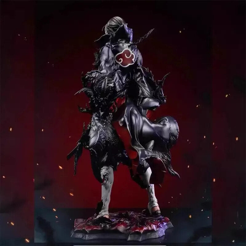 Naruto New Uchiha Itachi Anime Figure - ( Tiktok :) Shadow Crow Shinobi Statue