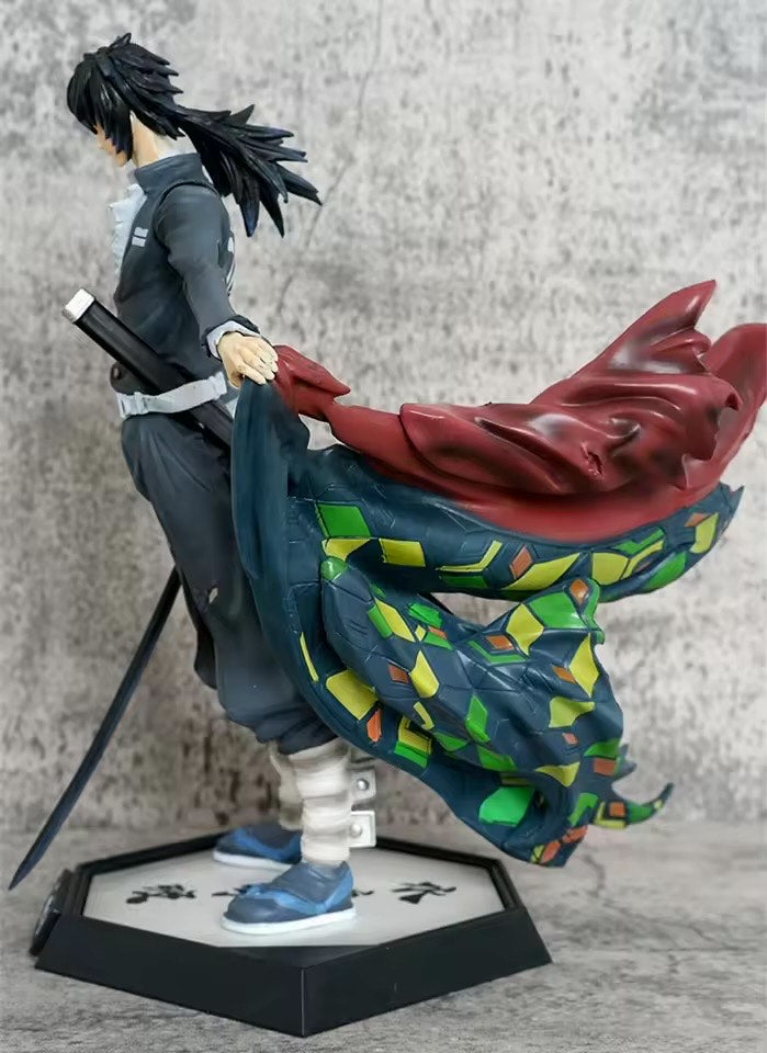 Demon Slayer Tomika Giyu take a sword anime Figure- ( Tiktok :) Silent Tide Swordsman Statue