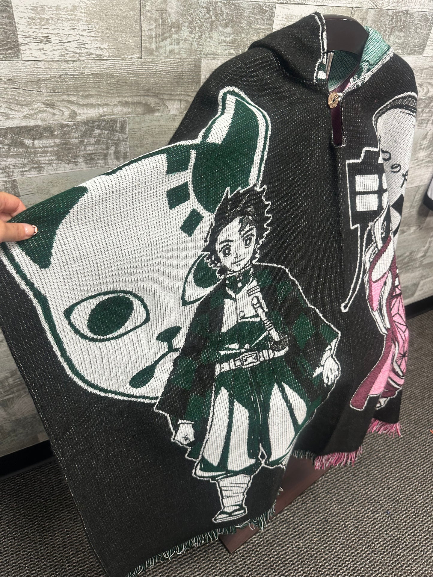 Pancho- Demon Slayer Tanjiro and Nezuko