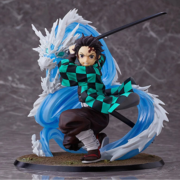 Demon Slayer Tanjiro Kamado- ( Tiktok : ) Water Dragon Swordsman Statue