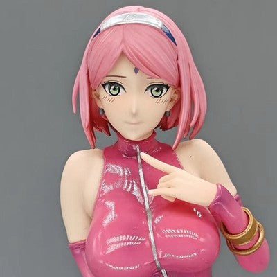 Naruto Shippuden - Haruno Sakura Action Figure -( Tiktok :) Pink Blossom Kunoichi Statue