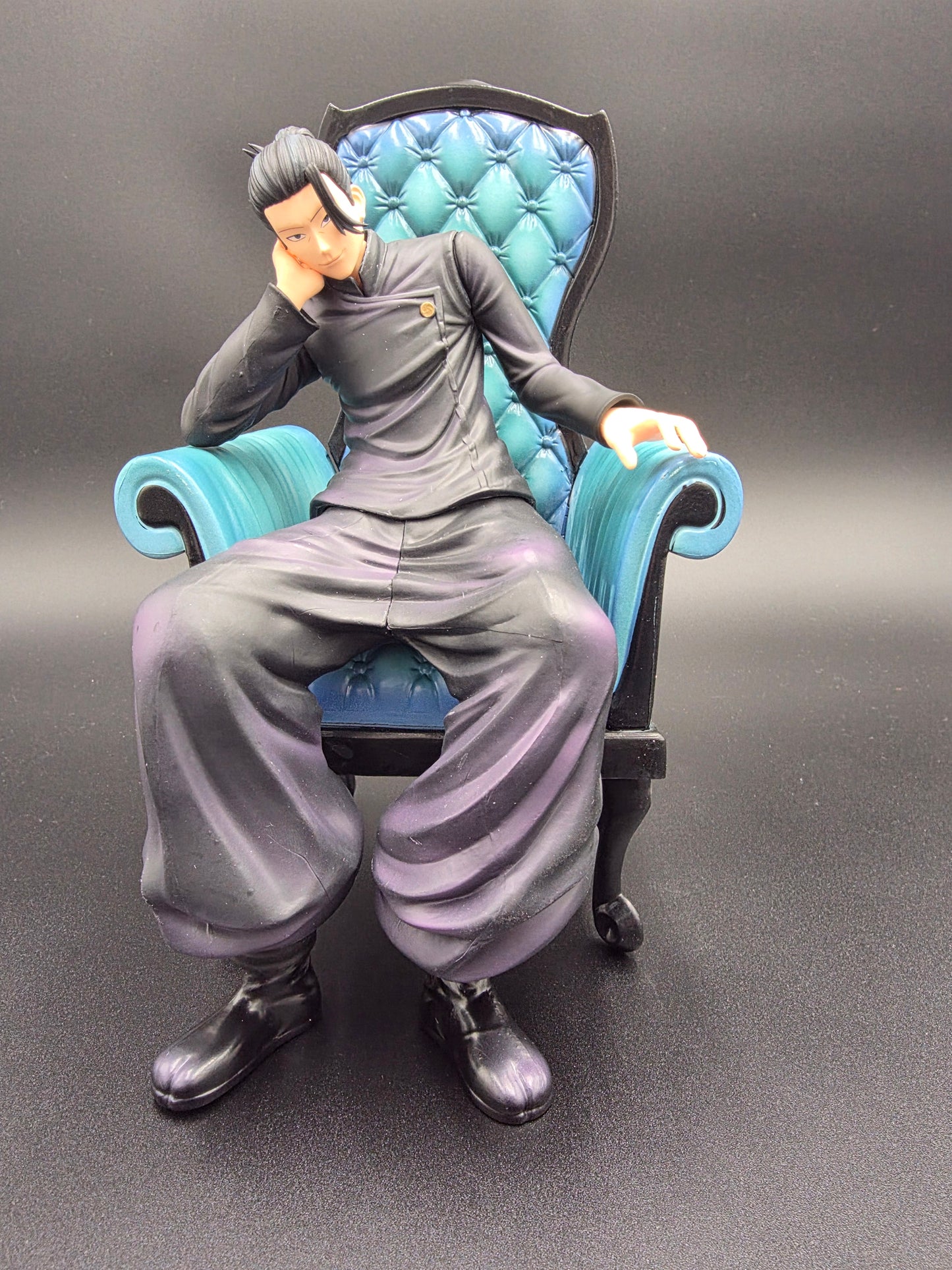 Gojo & Geto - Relaxed Duo Sofa Set (Variant Bundle) (TikTok: Lounge Guardian Chair Figure Collection [SL-JK-GOJ-10] – Sorcerer Series – PVC Art Sculpture (2 Variants))