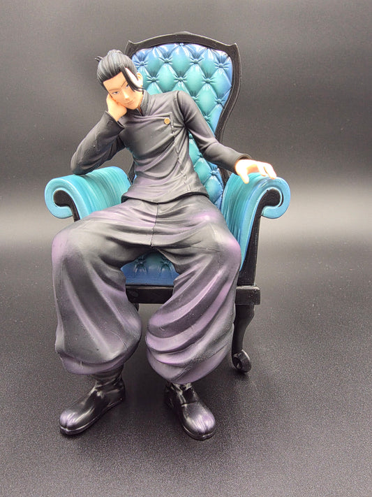 Gojo & Geto - Relaxed Duo Sofa Set (Variant Bundle) (TikTok: Lounge Guardian Chair Figure Collection [SL-JK-GOJ-10] – Sorcerer Series – PVC Art Sculpture (2 Variants))