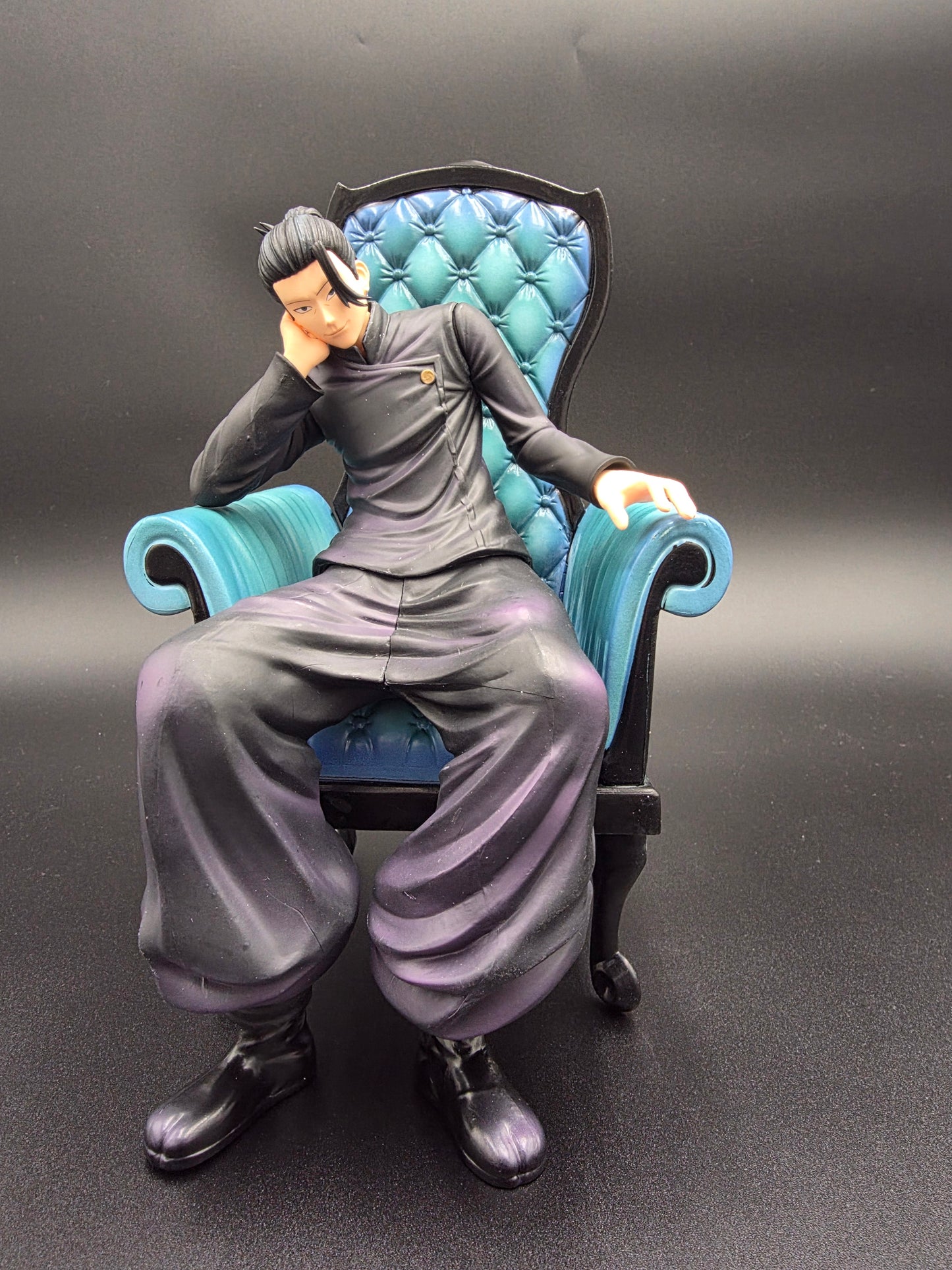 Gojo & Geto - Relaxed Duo Sofa Set (Variant Bundle) (TikTok: Lounge Guardian Chair Figure Collection [SL-JK-GOJ-10] – Sorcerer Series – PVC Art Sculpture (2 Variants))