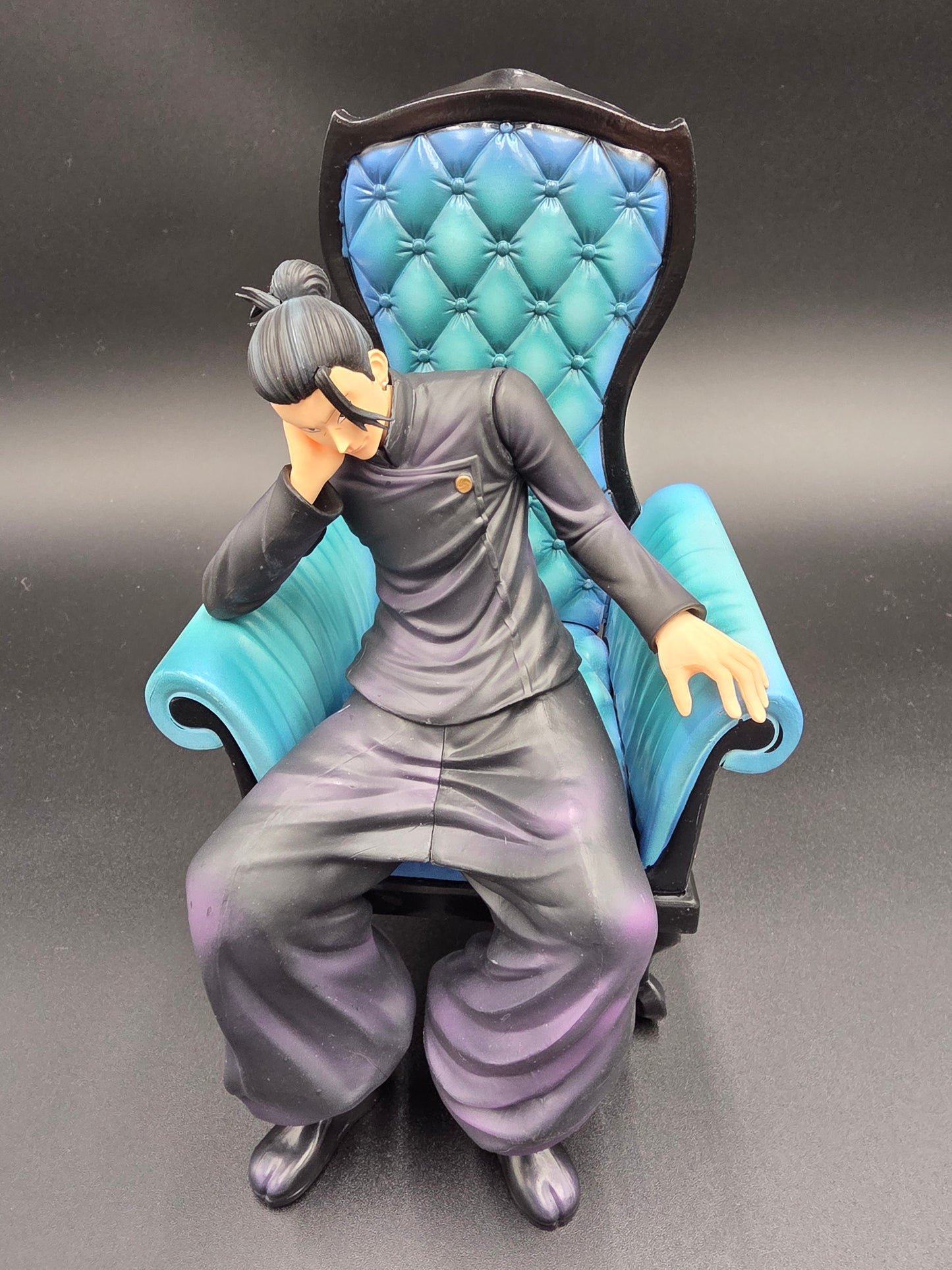 Gojo & Geto - Relaxed Duo Sofa Set (Variant Bundle) (TikTok: Lounge Guardian Chair Figure Collection [SL-JK-GOJ-10] – Sorcerer Series – PVC Art Sculpture (2 Variants))