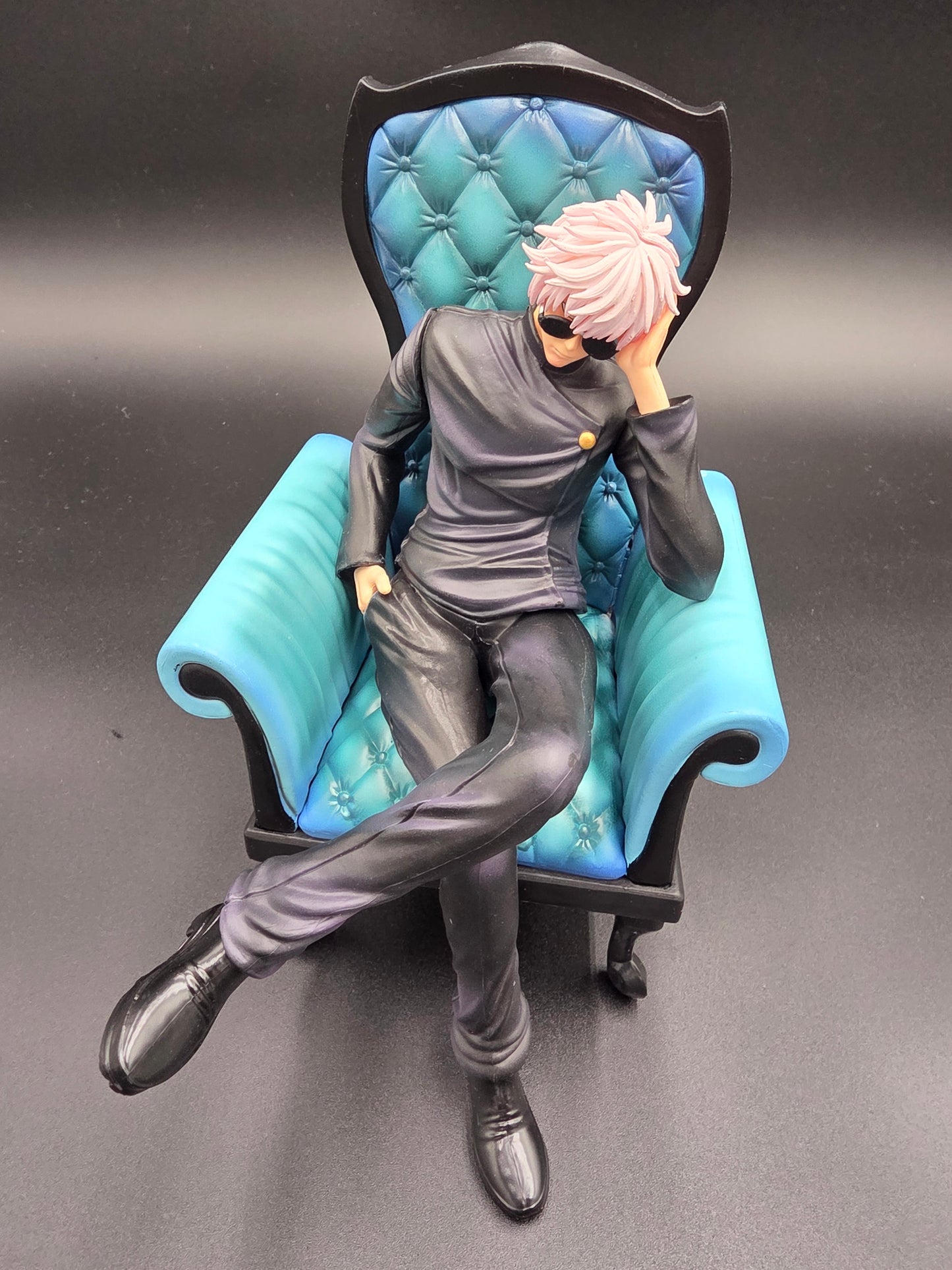 Gojo & Geto - Relaxed Duo Sofa Set (Variant Bundle) (TikTok: Lounge Guardian Chair Figure Collection [SL-JK-GOJ-10] – Sorcerer Series – PVC Art Sculpture (2 Variants))