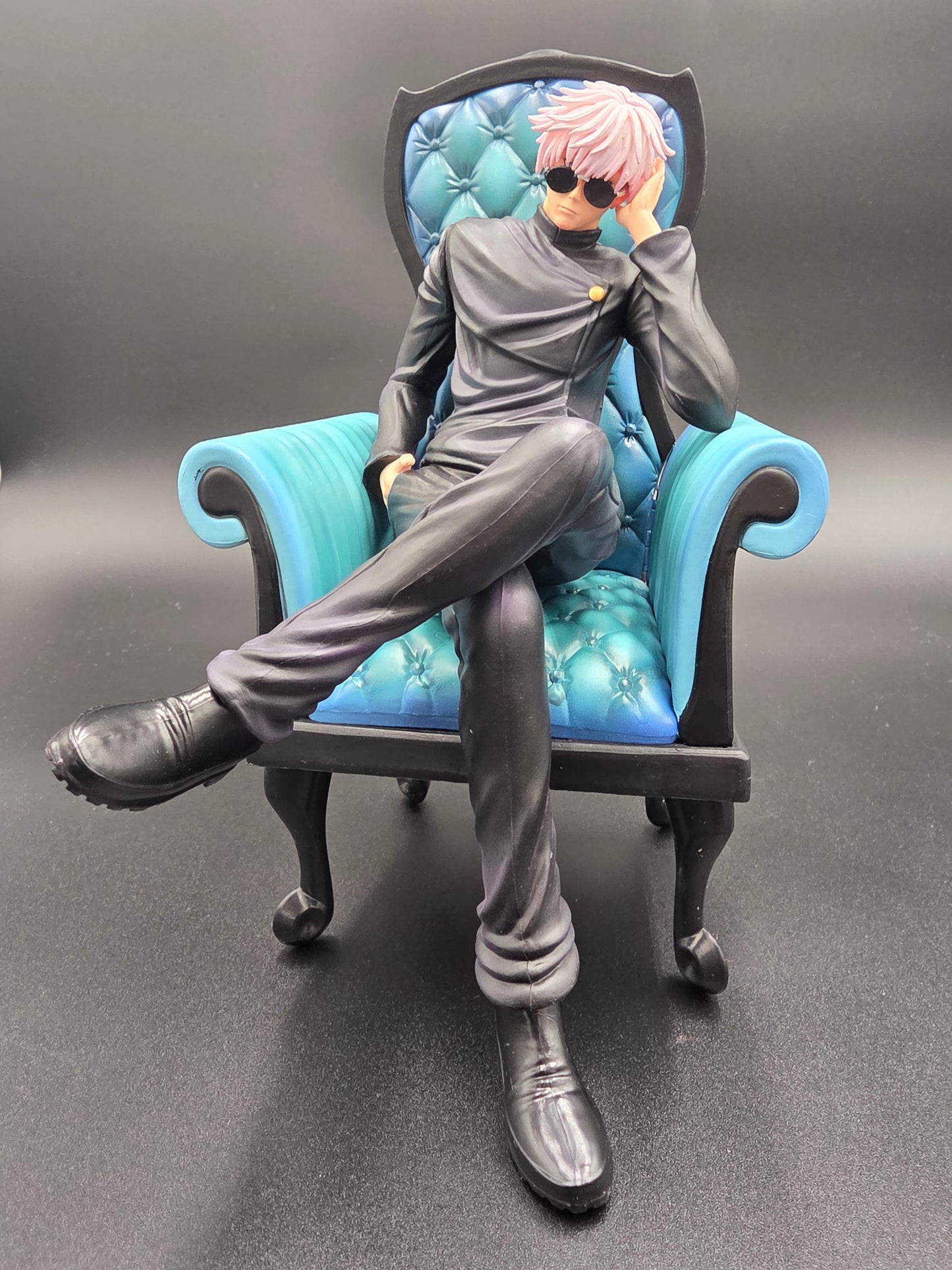 Gojo & Geto - Relaxed Duo Sofa Set (Variant Bundle) (TikTok: Lounge Guardian Chair Figure Collection [SL-JK-GOJ-10] – Sorcerer Series – PVC Art Sculpture (2 Variants))