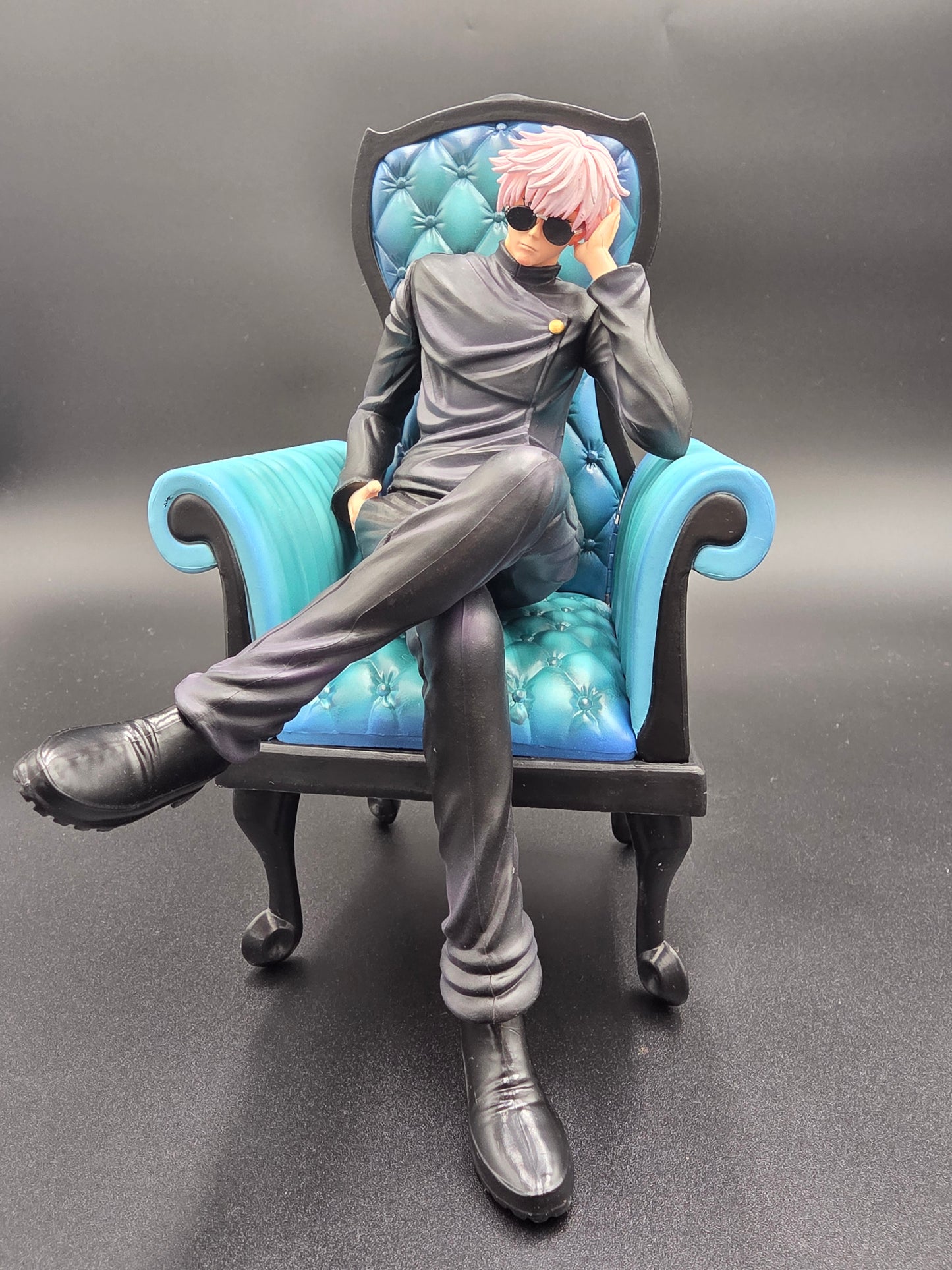 Gojo & Geto - Relaxed Duo Sofa Set (Variant Bundle) (TikTok: Lounge Guardian Chair Figure Collection [SL-JK-GOJ-10] – Sorcerer Series – PVC Art Sculpture (2 Variants))