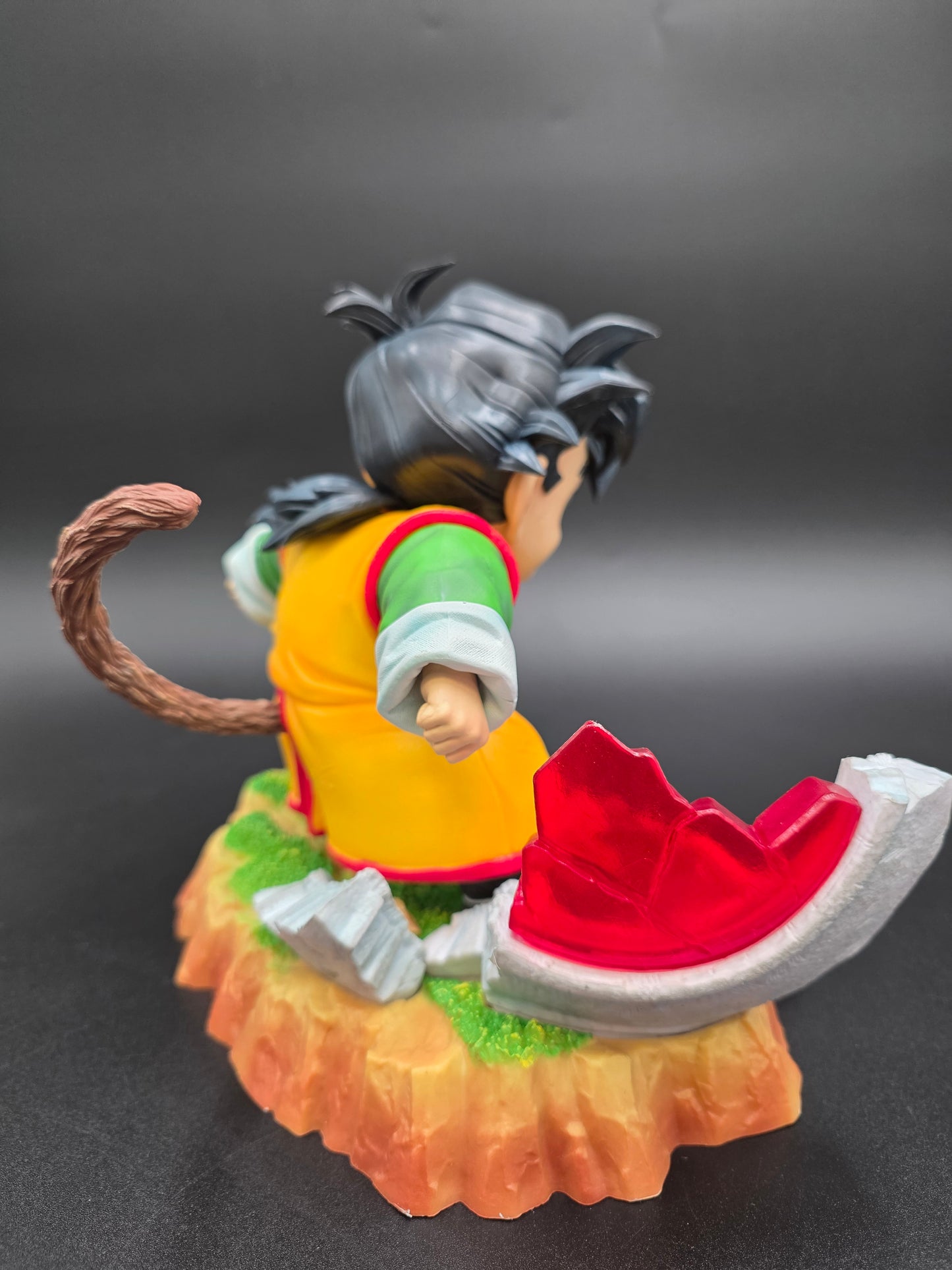 Kid Goku - Classic Dragon Ball Adventure Diorama Figure (tikTok: Young Vanguard Recruit Diorama [SL-GW-GOH-04] – Golden Warrior Series –PVC Art Sculpture)