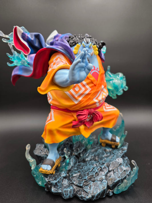 Jinbe - "First Son of the Sea" Fishman Karate Battle Diorama (TikTok: Abyssal Tide Master Diorama [SL-GL-JIM-01] – Grandline Series – PVC Art Sculpture)