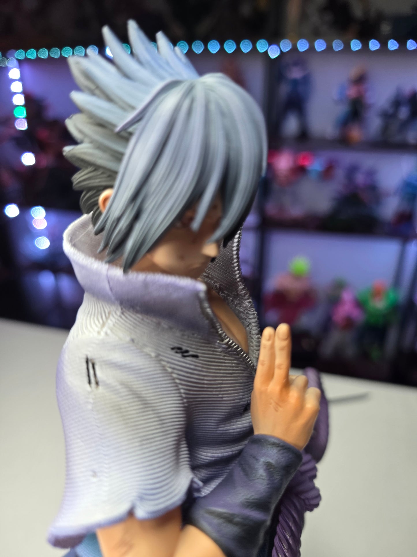 Sasuke Uchiha - Eternal Mangekyo Sharingan Manga Panel Display Figure  (tiktok: Shadow Avenger Manga Edition Statue [SL-NS-SAS-01] – Ninja Series – PVC Art Sculpture)