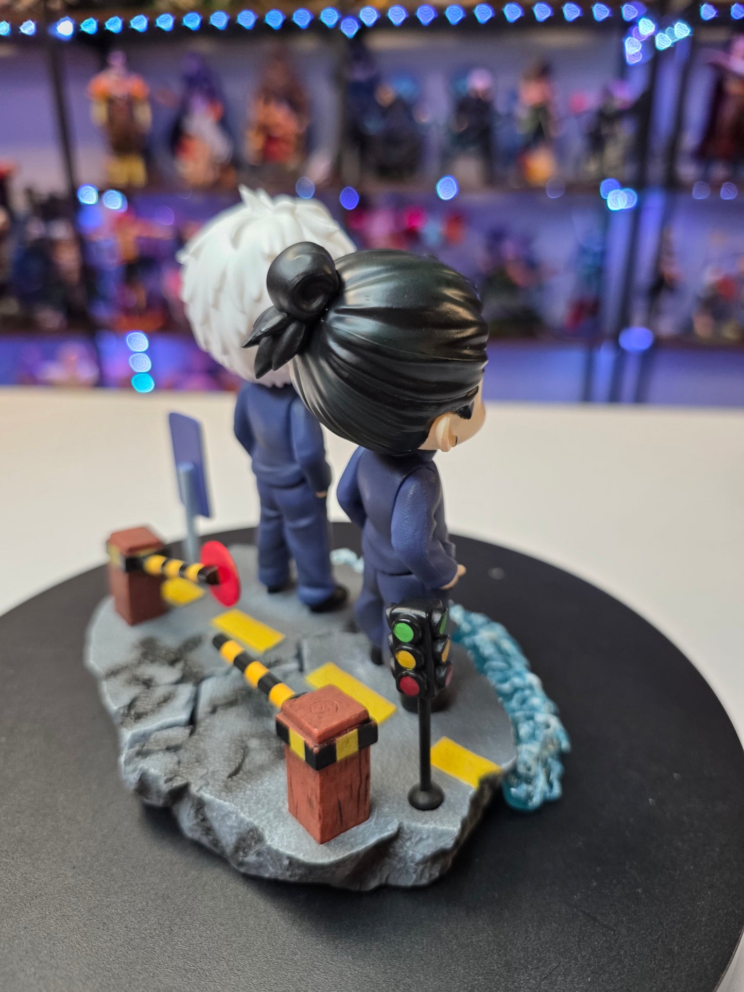 Satoru Gojo & Suguru Geto - "The Strongest Duo" Hidden Inventory Chibi Deluxe Set (TikTok: Urban Sorcery Duo Diorama [SL-JK-GOJ-05] – Sorcerer Series – PVC Art Sculpture)