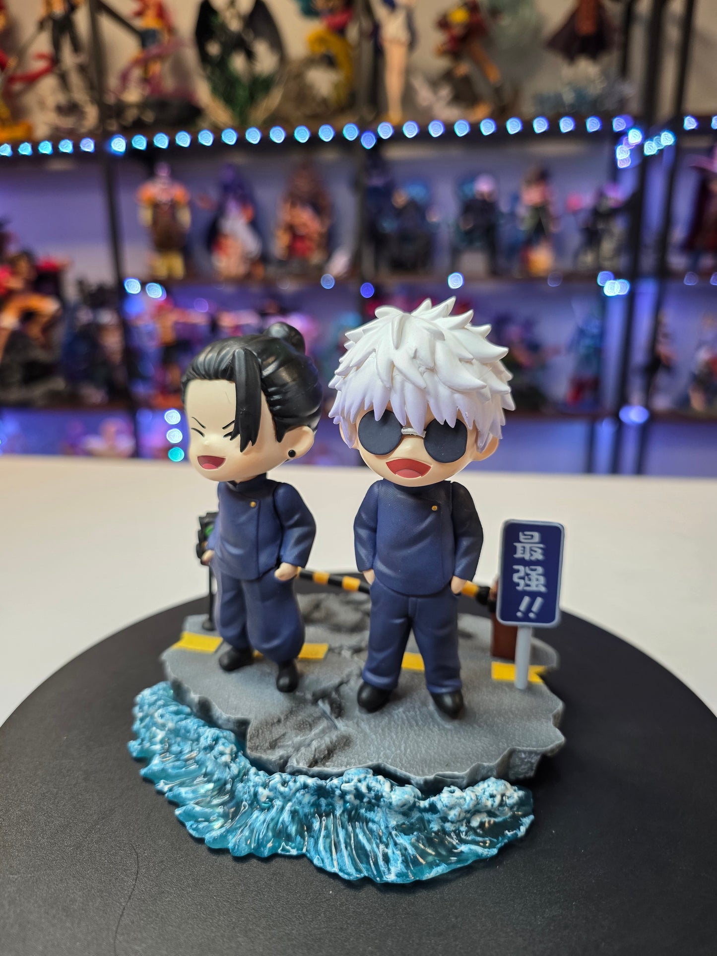 Satoru Gojo & Suguru Geto - "The Strongest Duo" Hidden Inventory Chibi Deluxe Set (TikTok: Urban Sorcery Duo Diorama [SL-JK-GOJ-05] – Sorcerer Series – PVC Art Sculpture)