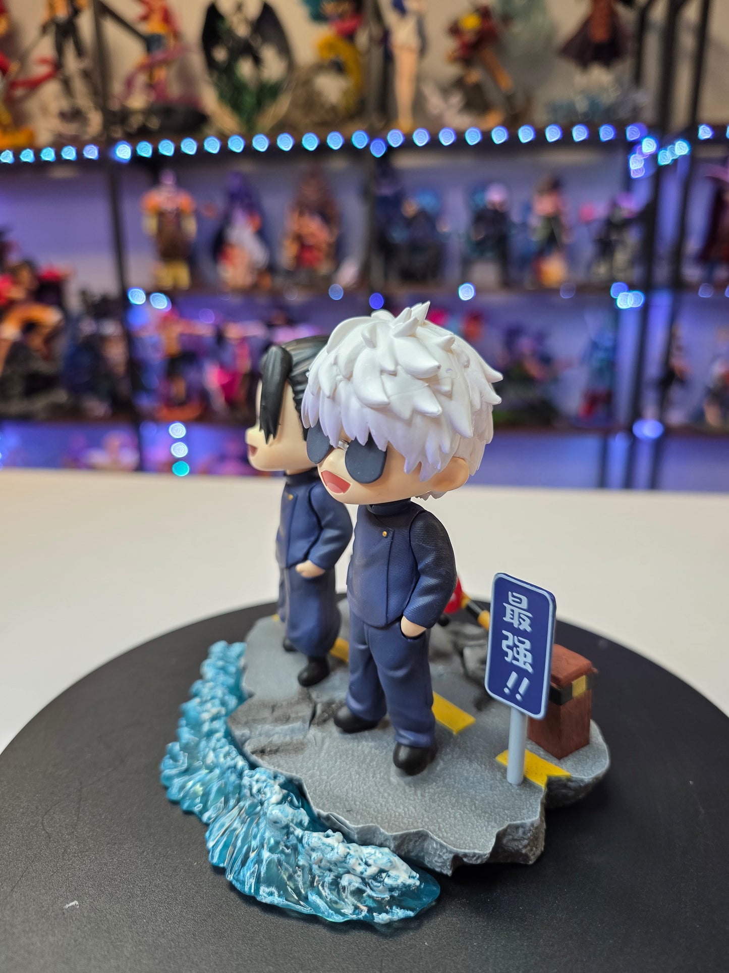 Satoru Gojo & Suguru Geto - "The Strongest Duo" Hidden Inventory Chibi Deluxe Set (TikTok: Urban Sorcery Duo Diorama [SL-JK-GOJ-05] – Sorcerer Series – PVC Art Sculpture)