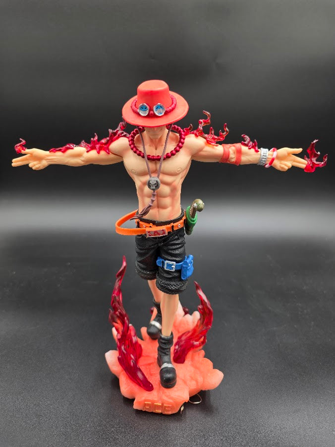 Portgas D. Ace - "Fire Fist"-( TikTok: ) Flame Commander Battle Statue