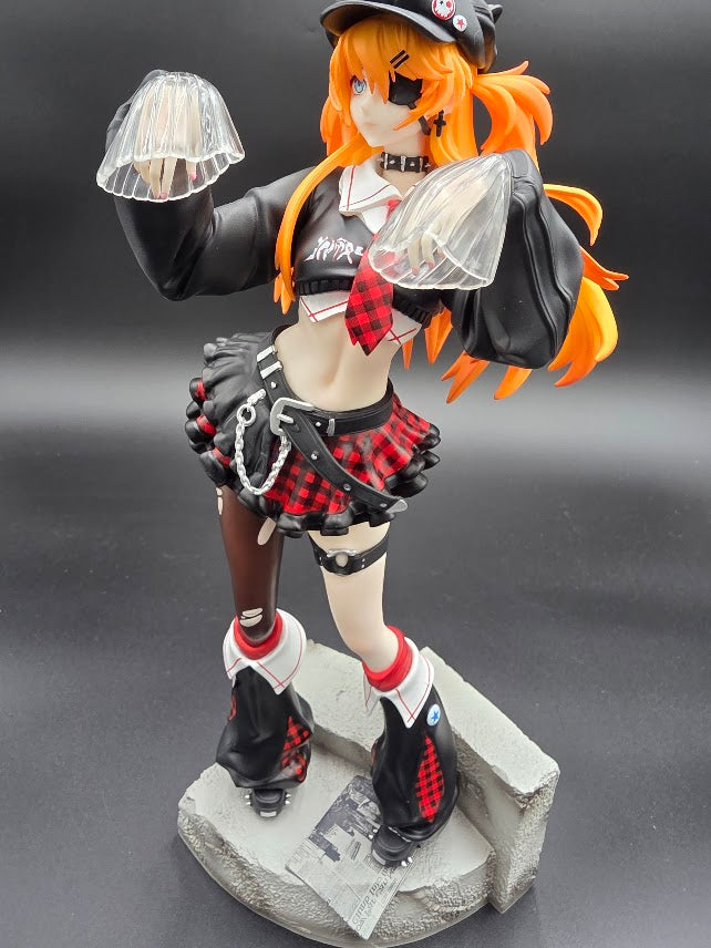 Asuka Langley Sorya Figure - ( Tiktok: ) Punk Rock Guardian Statue