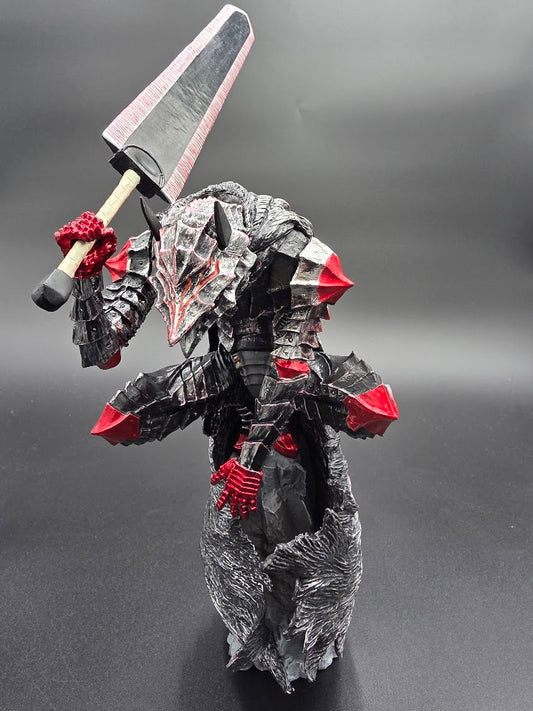 Berserk Armor Guts anime figure  -( Tiktok : ) Dark Knight Avenger Statue