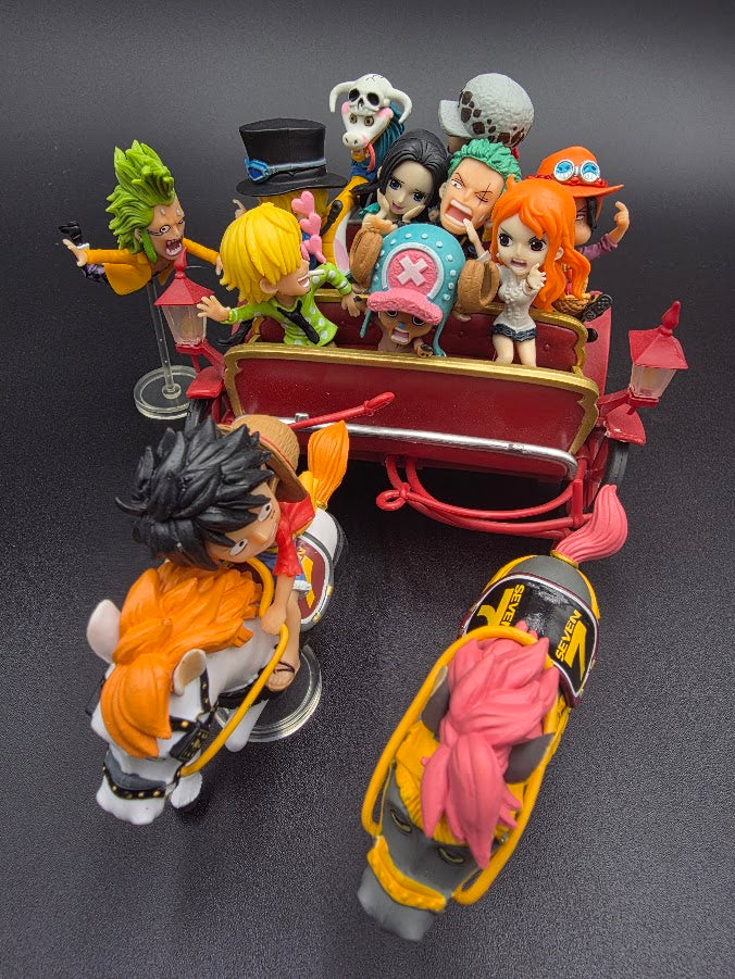 One Piece - Straw Hat Crew & Friends Set- ( Tiktok : ) Grand Voyage Party Carriage Set