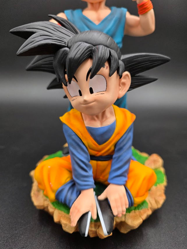 Dragon Ball Z Son Goten Trunks Figure PVC - ( Tiktok : ) Playful Duo Statue