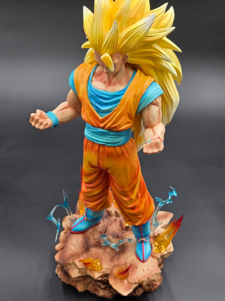 Dragonball Z figure SS3 JT-25 with base lighting - ( Tiktok :)  Ascended Martial Artist Statue