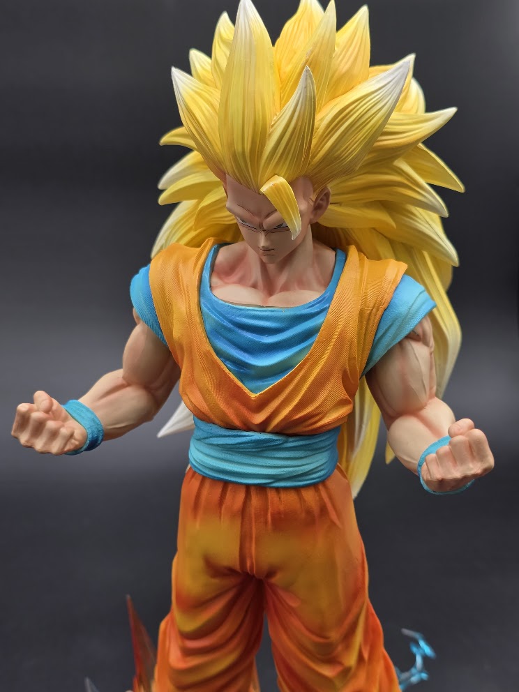 Dragonball Z figure SS3 JT-25 with base lighting - ( Tiktok :)  Ascended Martial Artist Statue