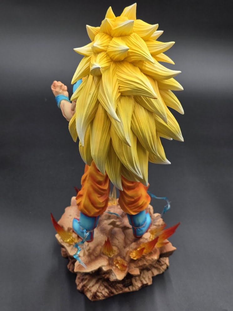 Dragonball Z figure SS3 JT-25 with base lighting - ( Tiktok :)  Ascended Martial Artist Statue