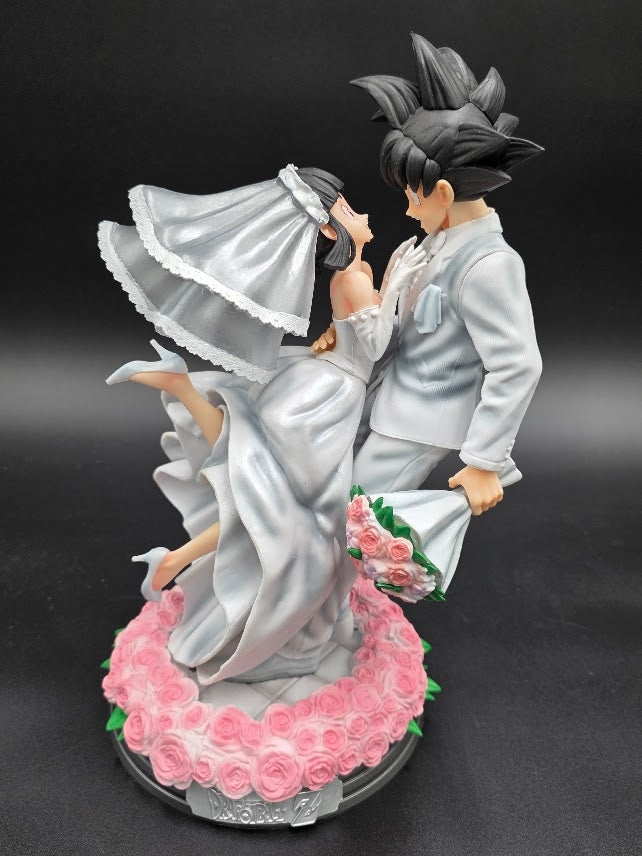 Son Goku and Chi-Chi Wedding Statue - ( Tiktok : ) Eternal Union Wedding Statue