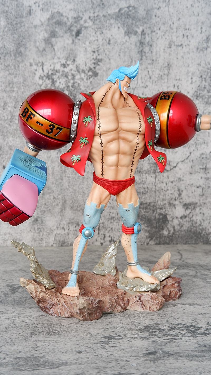 Franky Figure with BF-37 Arms- one piece collectible statue