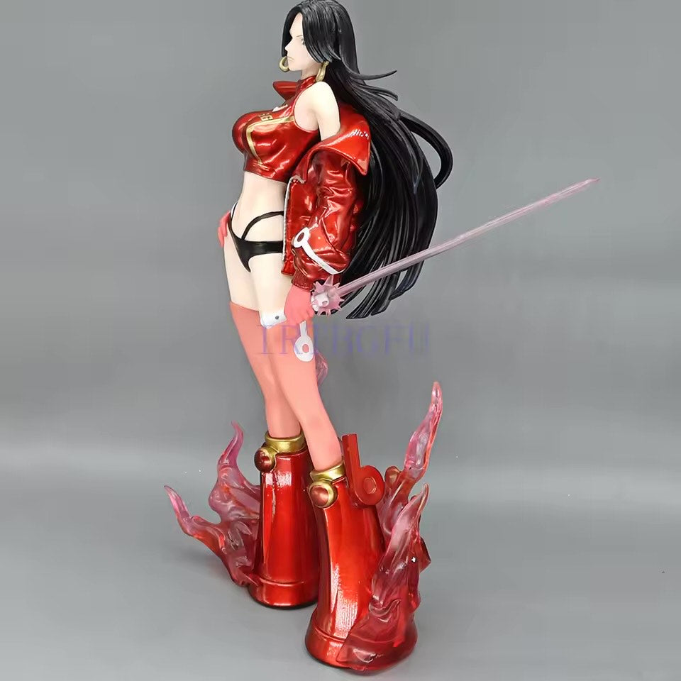 30cm OnePiece Nico Robbins Studio Red Colour one piece Girls Toys Anime Figure