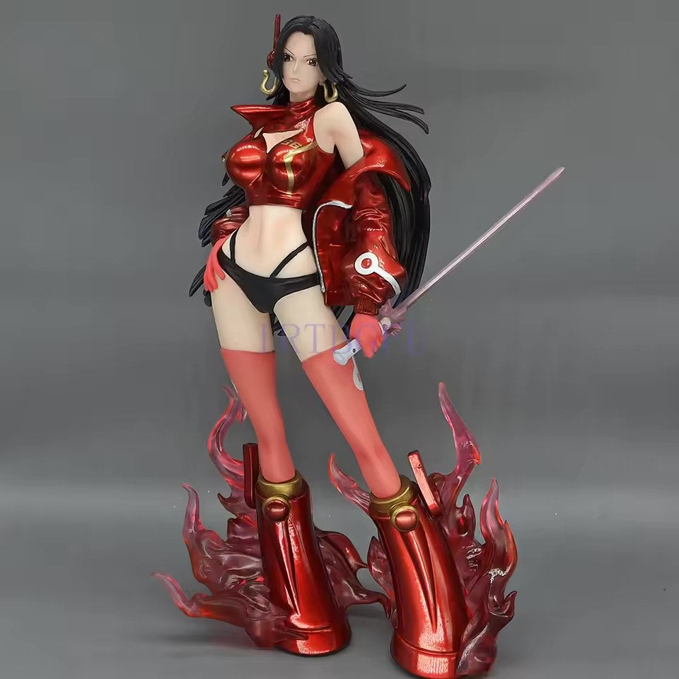 30cm OnePiece Nico Robbins Studio Red Colour one piece Girls Toys Anime Figure