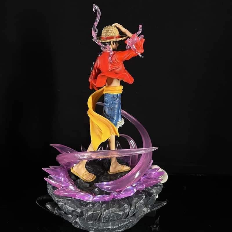 41cm One Piece HB Luffy Figure with LED