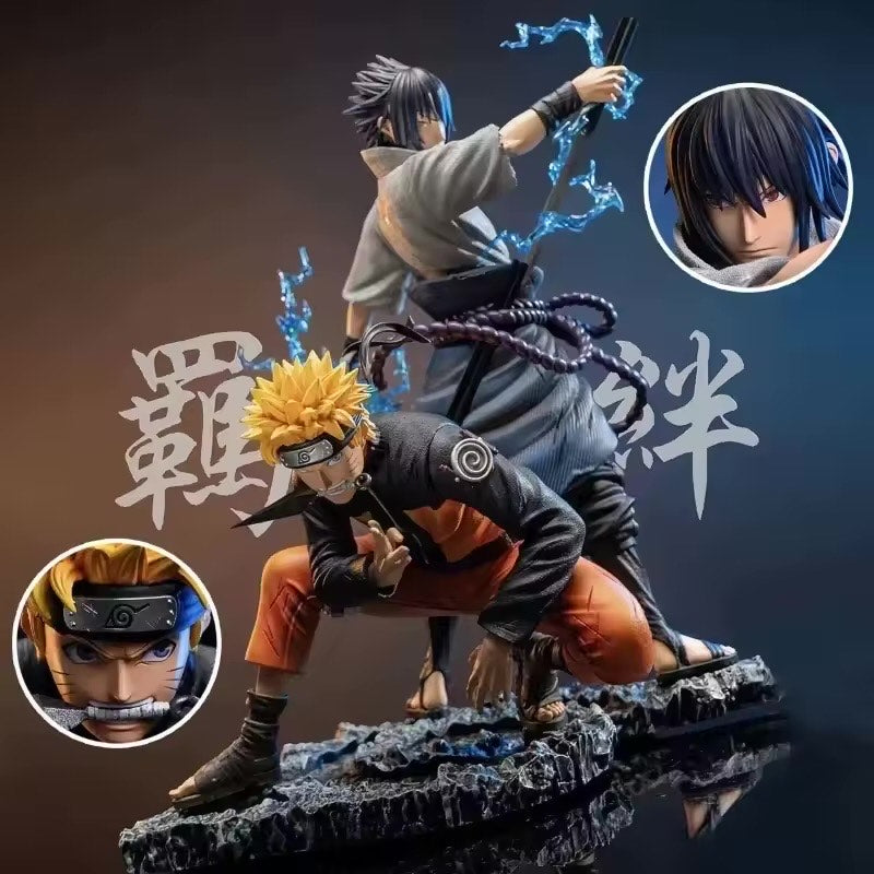 Anime Naruto Figures  Uzumaki Naruto Uchiha Sasuke Action Figures Binding