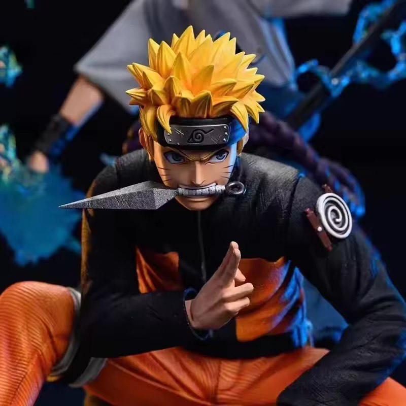 Anime Naruto Figures  Uzumaki Naruto Uchiha Sasuke Action Figures Binding
