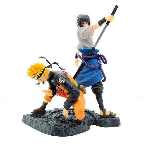 Anime Naruto Figures  Uzumaki Naruto Uchiha Sasuke Action Figures Binding