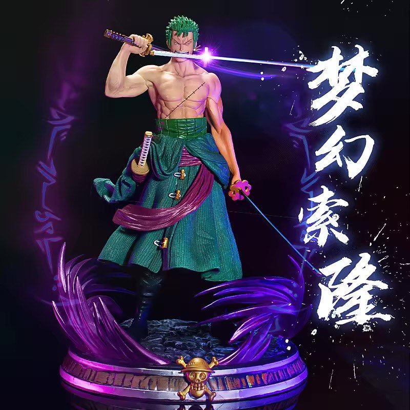 One Piece Three Swords Rorono Zoro 37cm Figure