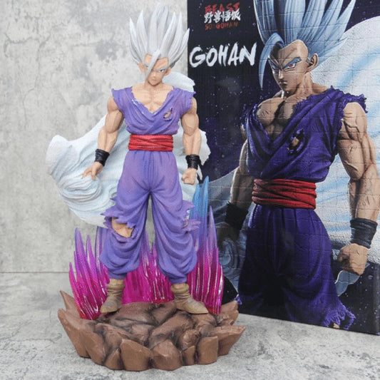 Dragon Ball Beast White God Berst Cloak Son Gohan Anime Figure
