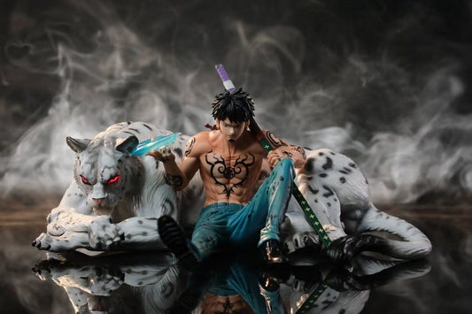 Trafalger Law Snow Leopard Scene Figure