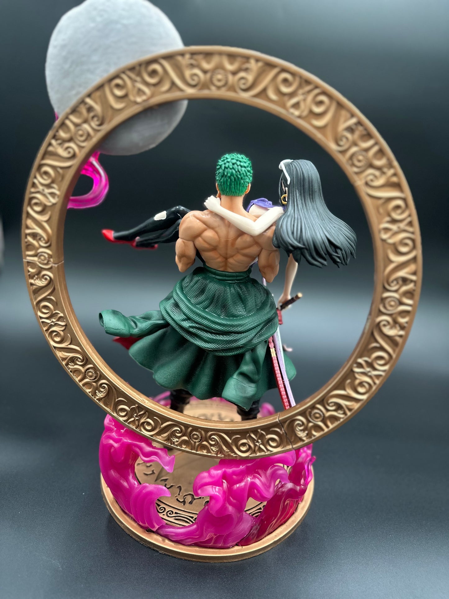 One Piece Roronoa Zoro Holding Robin Anime Figure