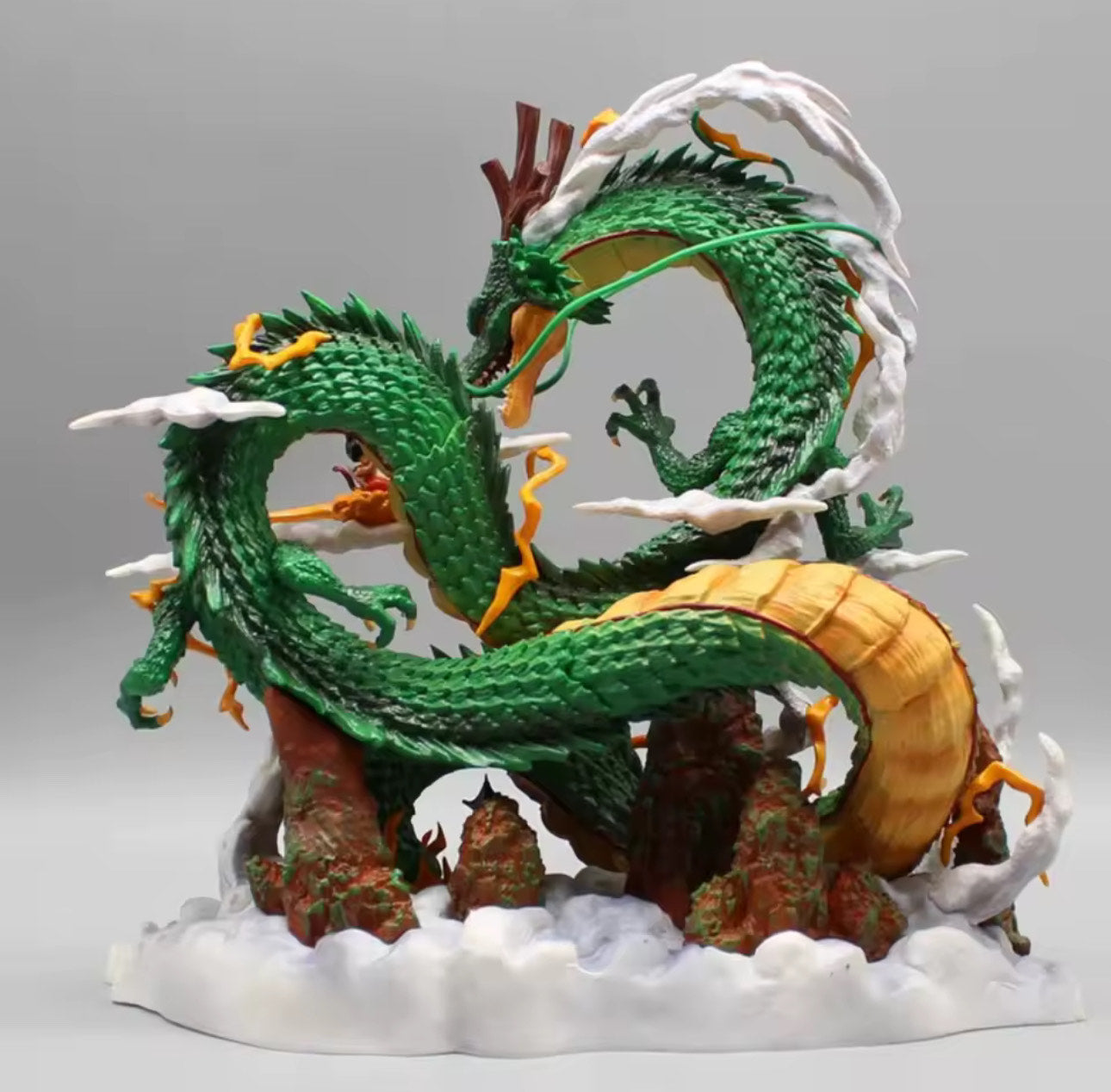 Anime Dragon Ball Figures Shenron 45cm with light control