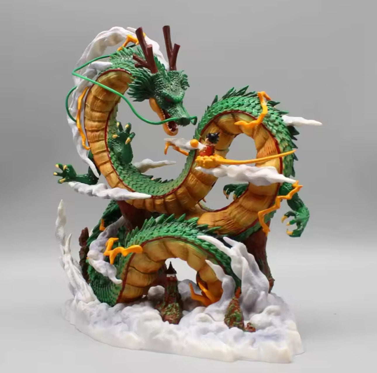 Anime Dragon Ball Figures Shenron 45cm with light control