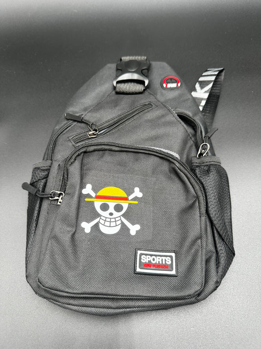 Chest Pack Men's Crossbody Bag Black