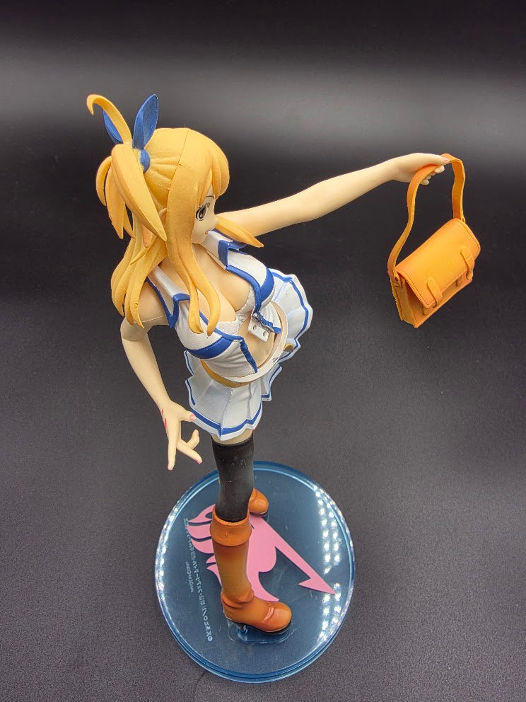 Fairy Tail Lucy Heartfilia Natsu costume anime figure -   ( Tiktok :) Celestial Mage Traveler Statue