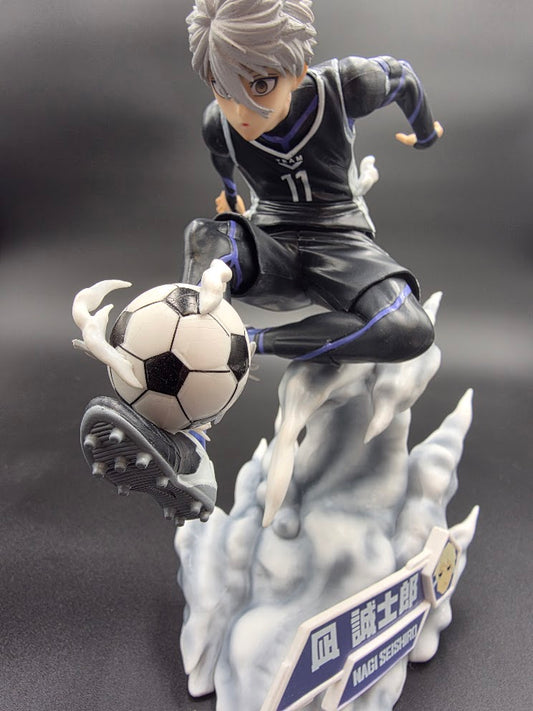 Blue Lock Nagi Seishiro football anime figure - ( Tiktok :)- Elite Striker Action Statue