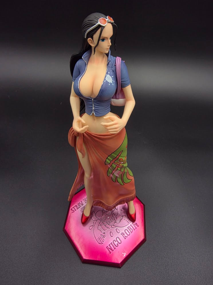 One Piece Nico Robin Grandline lady anime figure -       ( Tiktok: ) Floral Scholar Collectible Statue