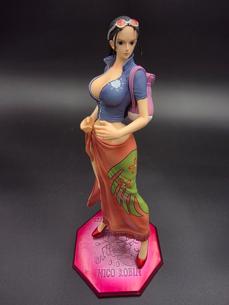 One Piece Nico Robin Grandline lady anime figure -       ( Tiktok: ) Floral Scholar Collectible Statue